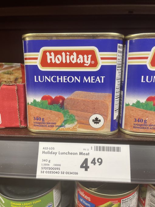 Holiday Luncheon Meat (Canada)