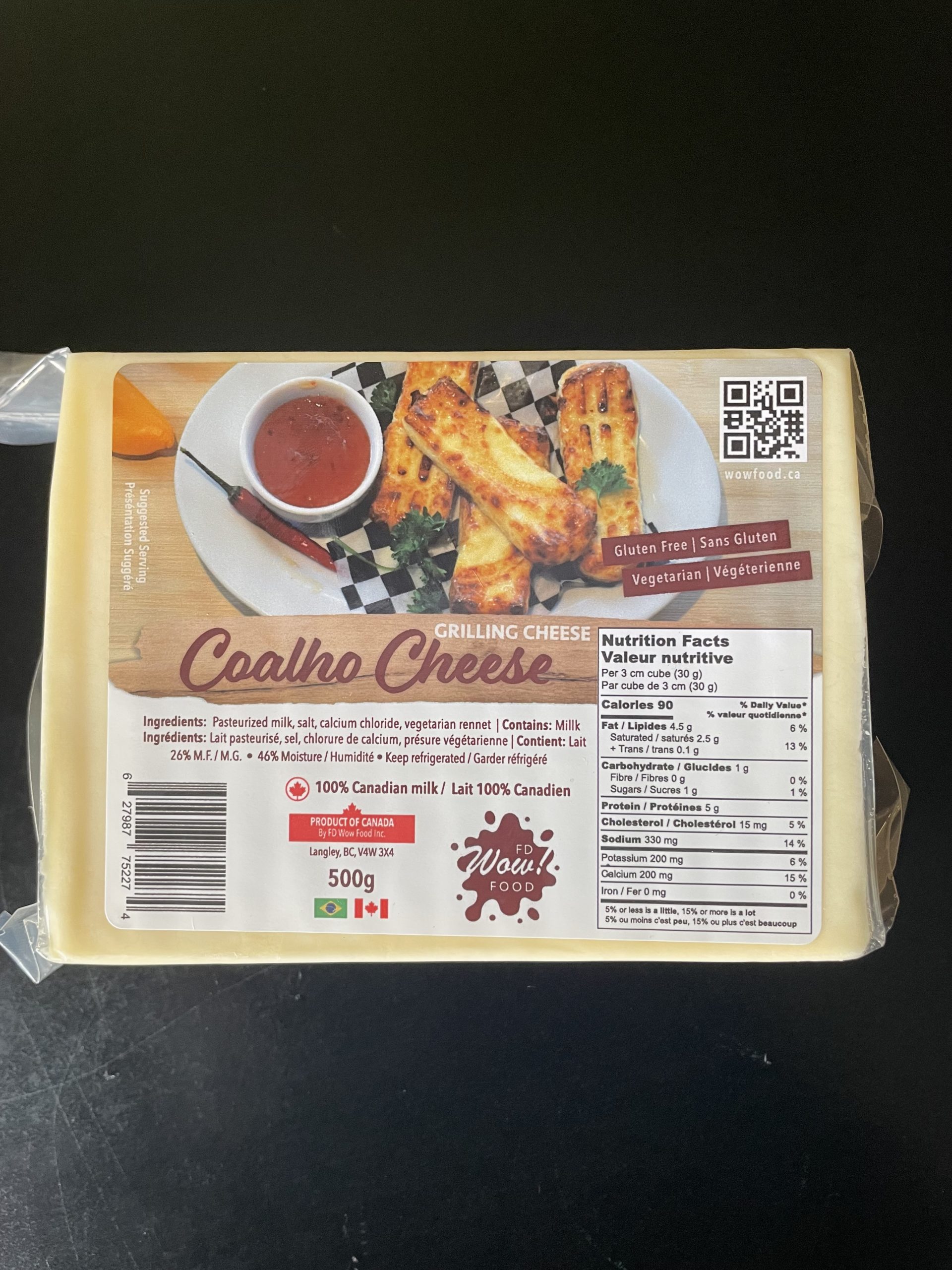 Coalho Grilling Cheese 500g - Wireless Farmer's Market